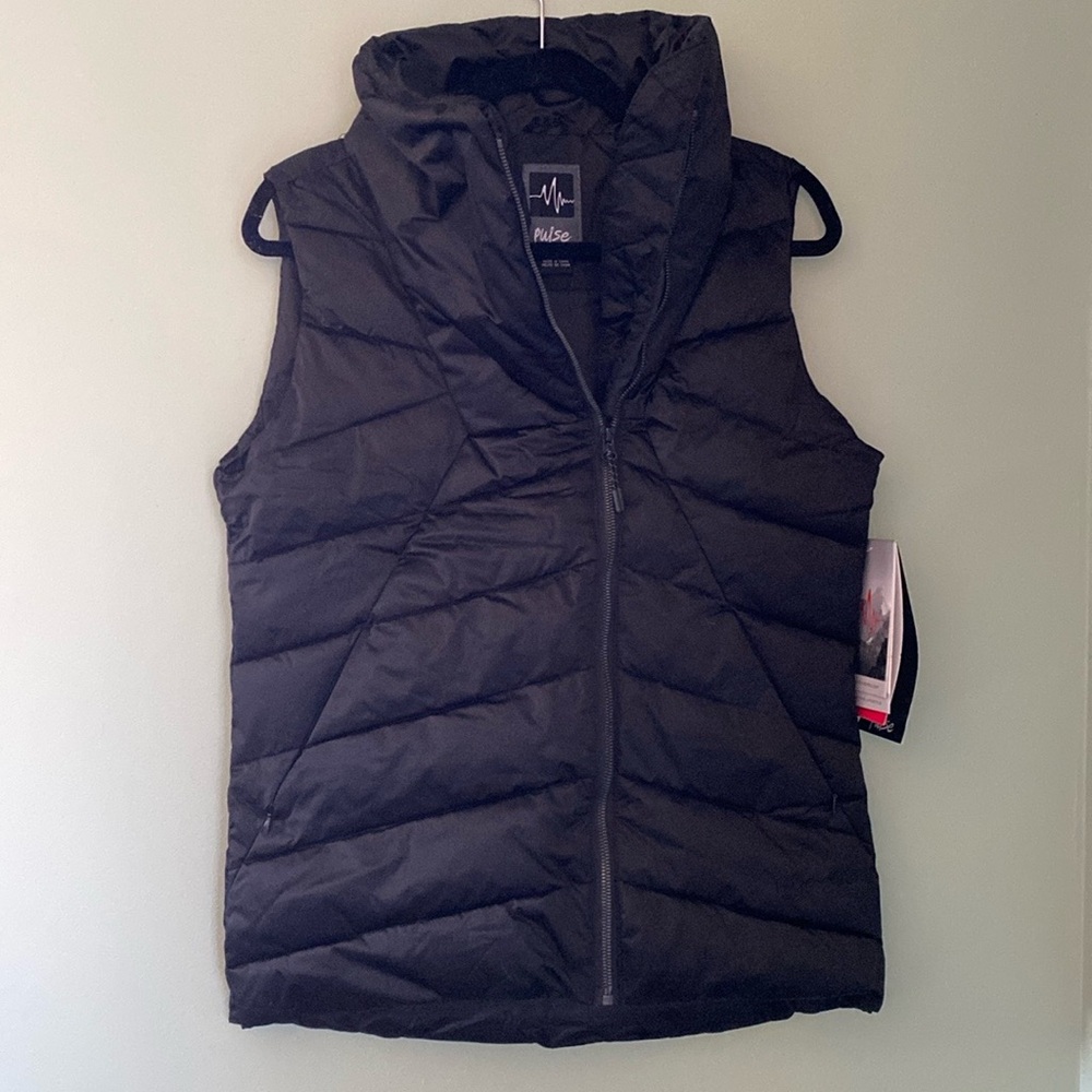 Black Puffer Vest